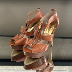 MICHAEL Michael Kors Leather Platform